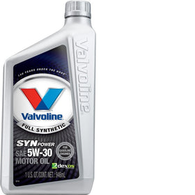 Valvoline Advanced Full Synthetic 5W-30 Motor Oil - 1qt (Case of 6) (VV955-6PK)
