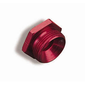 Holley 26-76 Red Anodized Aluminum Fuel Inlet Plug