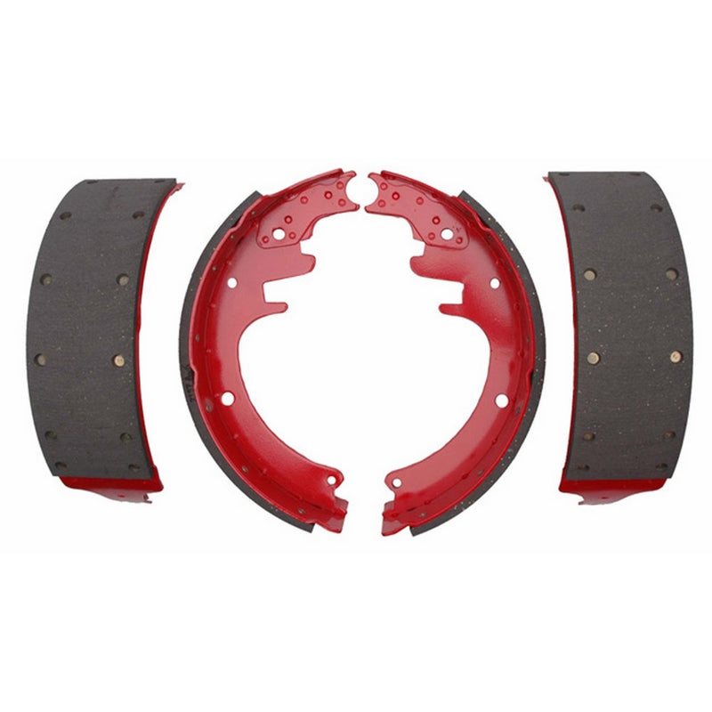 ACDelco 17452R Professional Riveted Rear Drum Brake Shoe Set