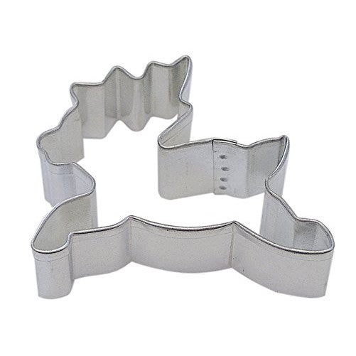 R&M Reindeer 3" Cookie Cutter in Durable, Economical, Tinplated Steel