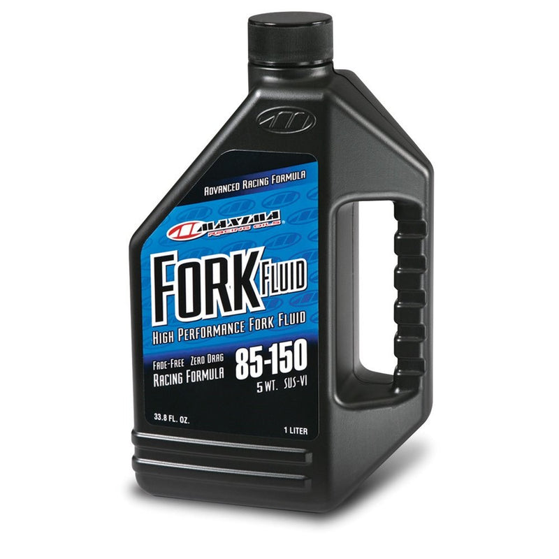 Maxima (59901-5) 85/150 Grade 5WT Zero Drag Formula Racing Fork Fluid - 1 Liter