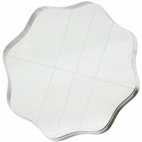 Apple Pie Memories Apple Pie Memories Acrylic Stamp Block with Grips and Grid, 3.5 x 3.5 x 0.5-Inch