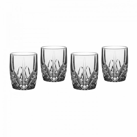 Marquis by Waterford 151681 Brookside 12-Ounce Double Old Fashion Glasses Set of 4