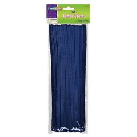 Creativity Street Chenille Stems/Pipe Cleaners 12 Inch x 6mm 100-Piece, Blue
