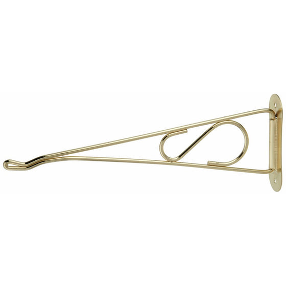 MINTCRAFT GB0193 Swivel Hanging Planter Bracket, 10-Inch, Brass