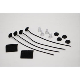 Universal Fan Straps Kit Zip Tie Cable Mounting Kit Radiator Oil Cooler Kit Straps Trans Cooler