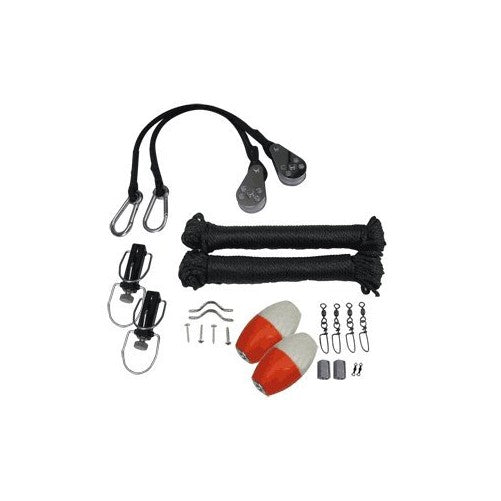 Premium Black Outrigger Rigging Kit