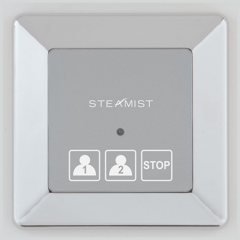 Steamist TSX-220-PC Total Sense Auxiliary Control, Polished Chrome