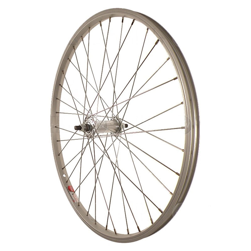 Sta-Tru Silver ST1 36H Rim Front Wheel (24X1.5-Inch)