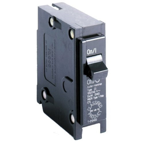 Eaton Corporation CL120CS Single Pole Ul Classified Replacement Breaker, 120V, 20-Amp