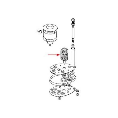 Bar Maid BRS-917 Brush For Bar Maid Oem Part/Model No. Brs-917 & Brs917 321181