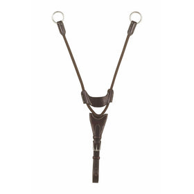 Ovation Stretchcord Running Martingale Attachement - Dark Brown - Full