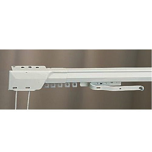 66" - 120" One Way Draw Adjustable Traverse Curtain Rod - Left