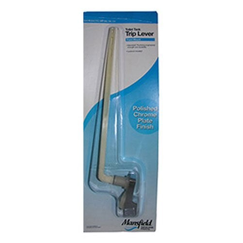 LASCO 04-1808 Toilet Flush Lever Mansfield Straight Plastic Arm, Chrome Plated Handle, 7-Inch