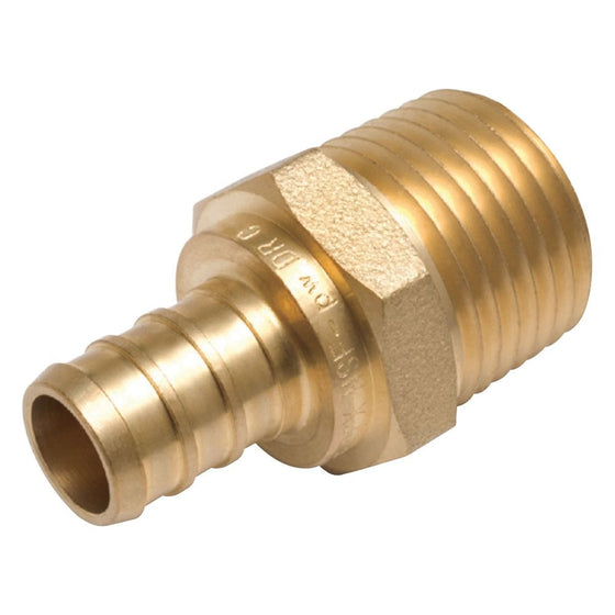 SharkBite UC138LFA Threaded Male Adapter, 3/4-Inch by 1/2-Inch