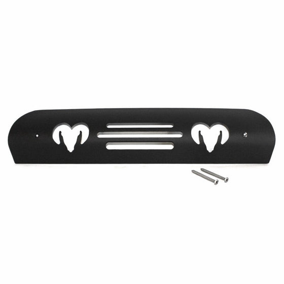 All Sales 42000K Black Billet Aluminum 3rd Brake Light Cover