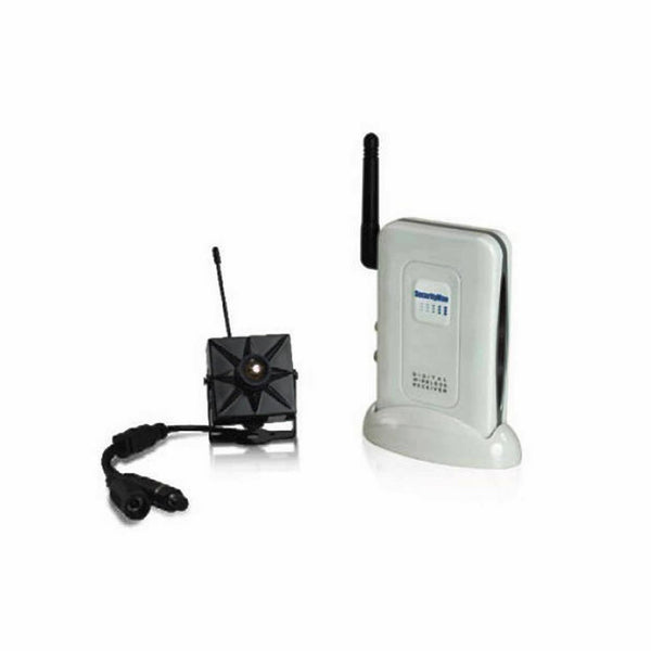 Securityman DigiminiAir Digital Wireless Mini Indoor Camera Kit with Audio (Black)