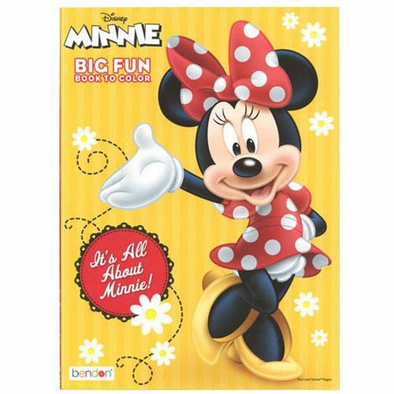 Disney Minnie Mouse Coloring Book "It's All About Minnie!"
