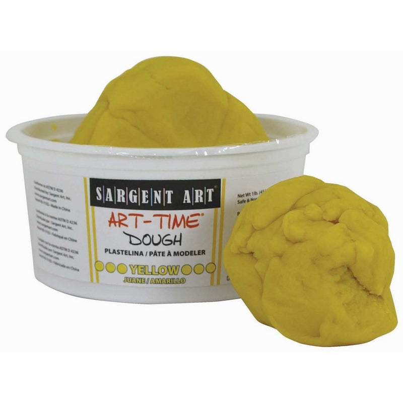 Sargent Art 85-3102 1-Pound Art-Time Dough, Yellow