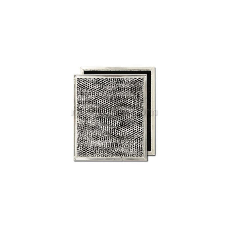 Aluminum/Carbon Range Hood Filter - 8 15/16" X 10 1/2" X 3/32"