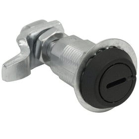 Southco E3-19-25 Series Vise Action Powder Coated Zinc Alloy Tool Operated Compression Latch with Slotted Recess Head,Black