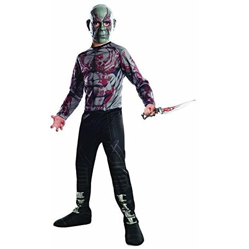 Rubies Guardians of The Galaxy Drax Destroyer Costume, Child Large