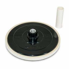 AES Industries 51720 6.5" Cushioned Hook and Loop Backing Pad (with Pad Centering Pipe Included)