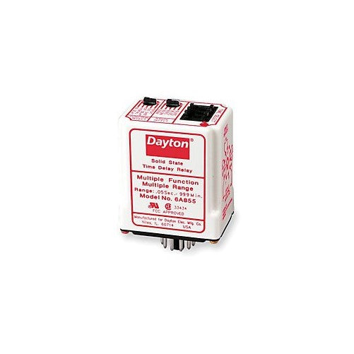 Dayton 6A855 Solid State Time Delay Relay T77879