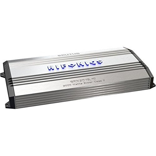 Hifonics BRX3016.1D Brutus Mono Super D-Class Subwoofer Amplifier, 3000-Watt