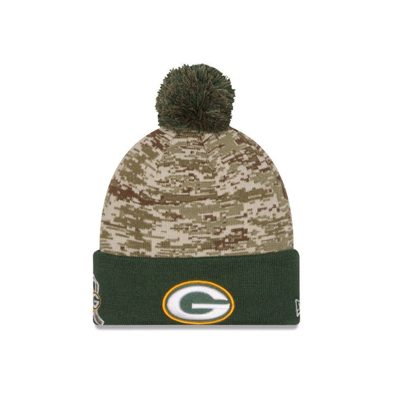 Green Bay Packers New Era 2015 NFL Sideline "Salute to Service" Sport Knit Hat