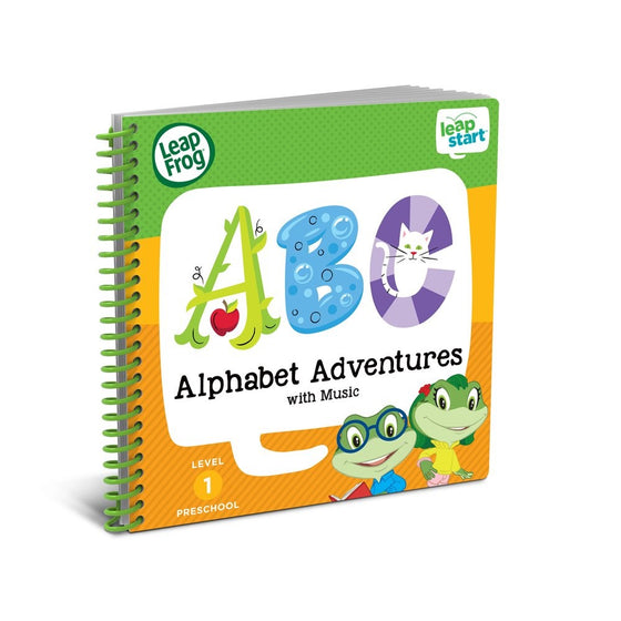 LeapFrog LeapStart Preschool Activity Book: Alphabet Adventures and Music