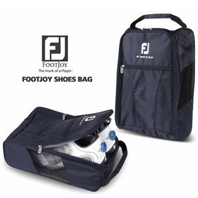 FootJoy Genuine Golf Shoes Bag Zipped Sports Bag Shoe Case - Navy Color