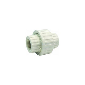 B and K 164-134 PVC Schedule 80 Threaded Union, 3/4"