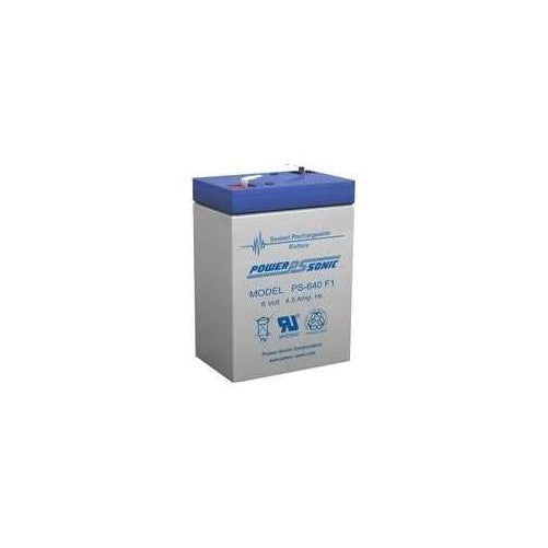 General 00648 - 6V 4.5Ah AGM Sealed Non-Spillable Emergency Light Battery (WKA6-5F)