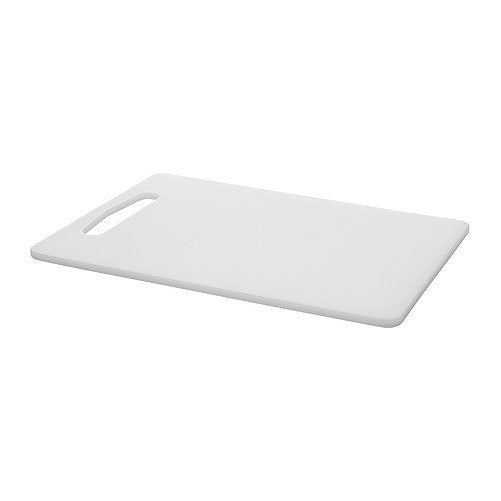 IKEA LEGITIM 13 1/2" x 9 1/2" Cutting & Chopping Board (White)