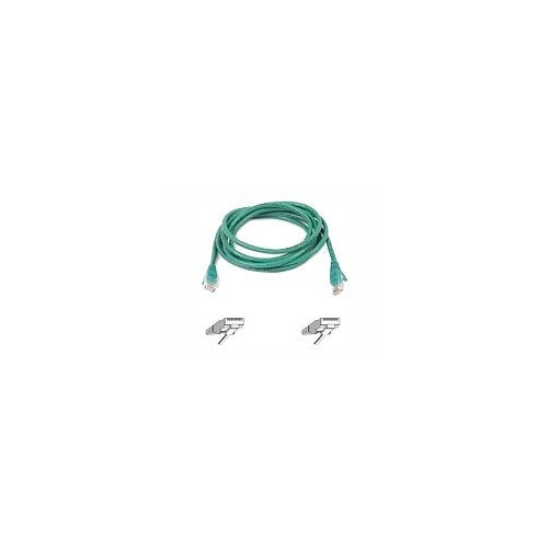 Belkin A3L791-10-GRN-SCAT5E Patch Cord Snagless, Green- 10ft