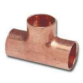 Copper Tee 1.25x1.25x3/4