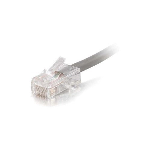 C2G 25ft Cat5e Non-Booted Unshielded (UTP) Network Patch Cable (Plenum Rated) - Gray