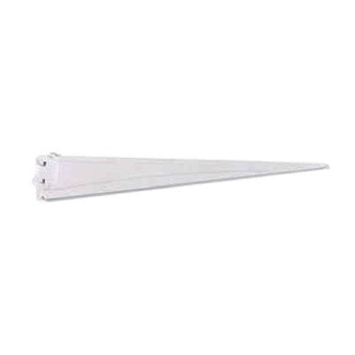 ClosetMaid 2854 ShelfTrack 16-Inch Locking Shelf Bracket, White
