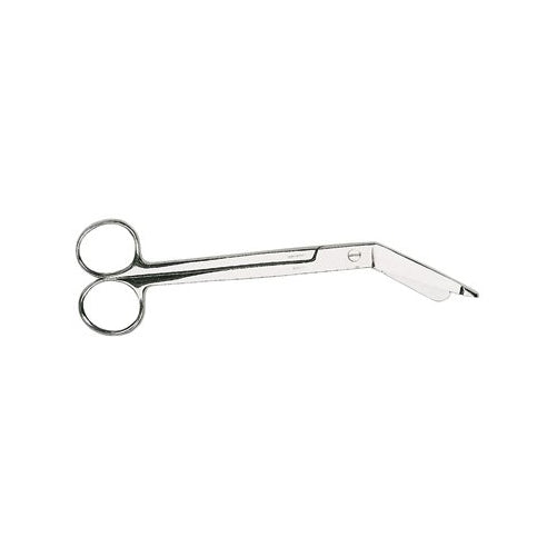Grafco 2612 Lister Bandage Scissor, Stainless Steel, One Large Ring, 8-1/4"