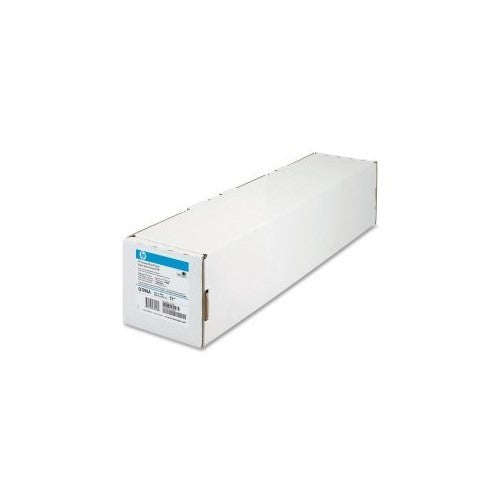 HP Q1412B Designjet Universal Heavyweight Paper, 6.1 mil, 24" x 100 ft, White