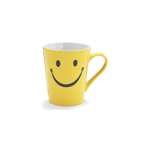 1 X Smiley Happy Face 14 oz Stoneware Coffee Mug/Cup