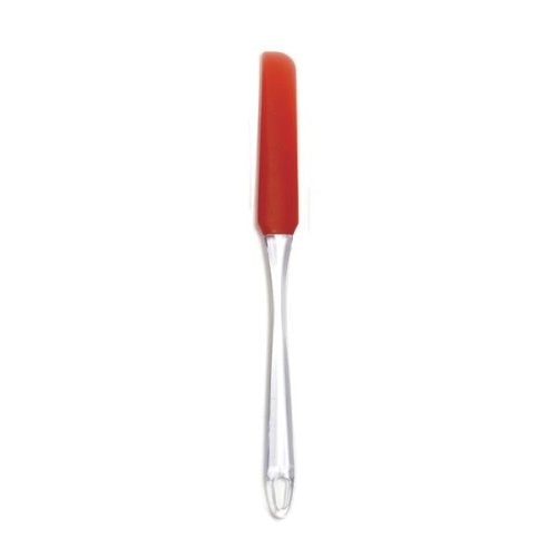 Norpro 3132R Silicone Jar-Icing Spatula, Red