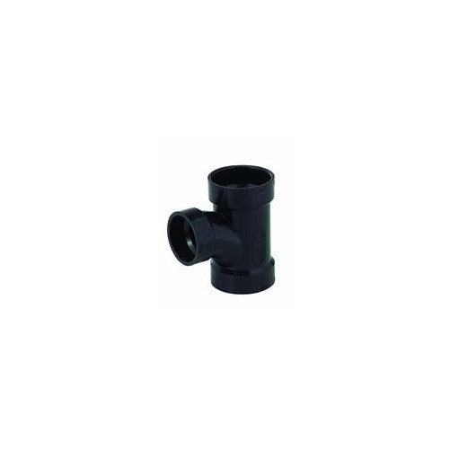 Genova Products 81123 ABS Reducing Sanitary Tee, 2 by 1-1/2 by 1-1/2"