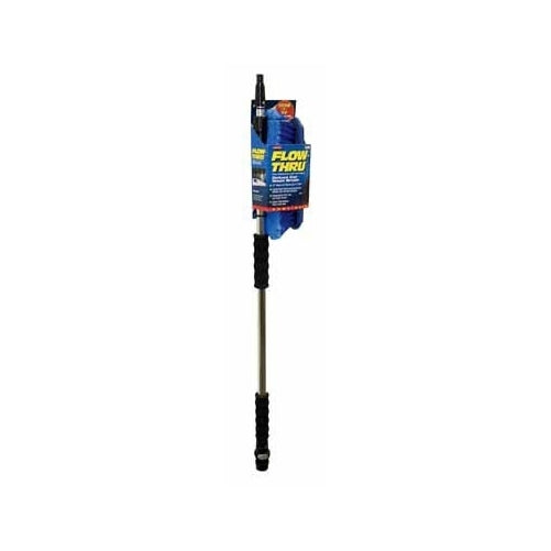 Carrand 93089 Flow-Thru 10" Wash Brush with 68" Extension Pole