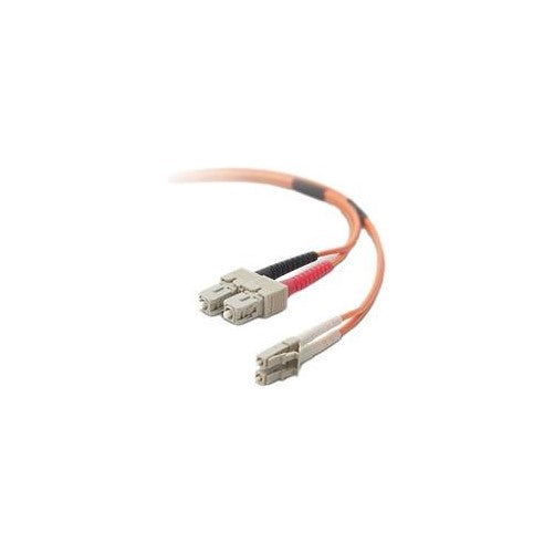 Belkin OM2 LC/SC 50/125 Duplex Fiber Optic Cable (10-Meter)