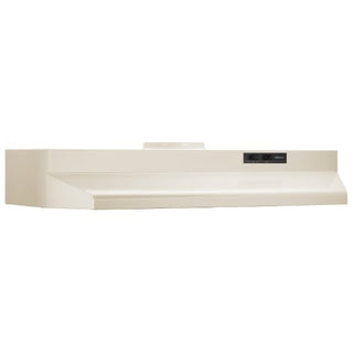 Broan 423602 ADA Capable Under-Cabinet Range Hood, 190 CFM 36-Inch, Bisque