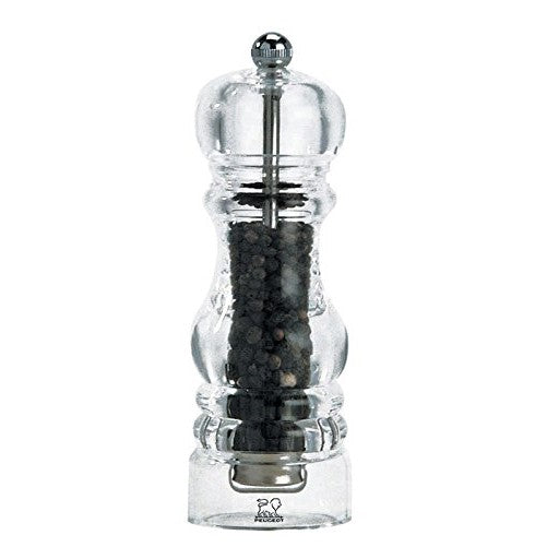 Peugeot 900818 Nancy 7 Inch Pepper Mill, Acrylic