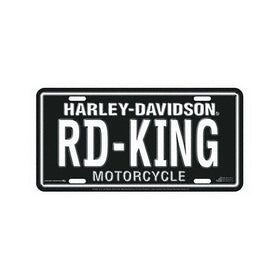 Chroma 1895 Harley Road King Tag Plate