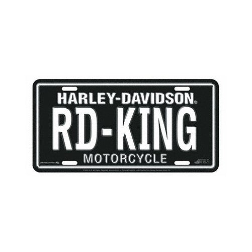 Chroma 1895 Harley Road King Tag Plate